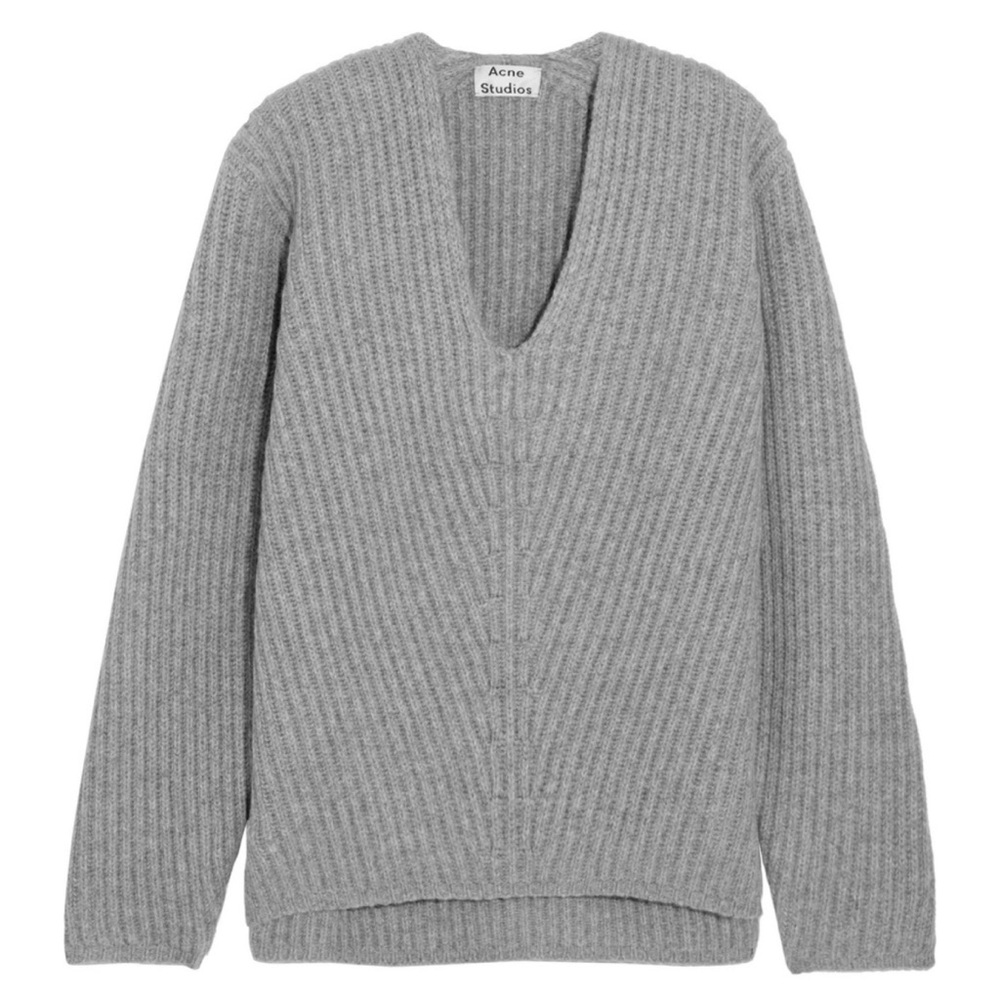 *SOLD* Acne Studios Deborah Wool V-Neck Sweater